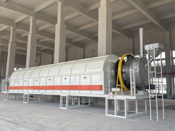 名稱：焙燒環保吸附劑，規格：?1.5x18米電加熱自動控溫